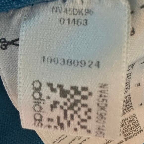 Adidis womens LG. racer back ClimaCool tank built in bra white stripes on back. - Picture 7 of 12